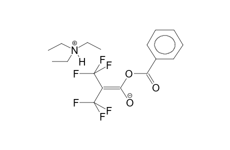 TRIETHYLAMMONIUM 2-TRIFLUOROMETHYL-3,3,3-TRIFLUORO-1-BENZOYLOXYPROP-1-EN-1-OLATE