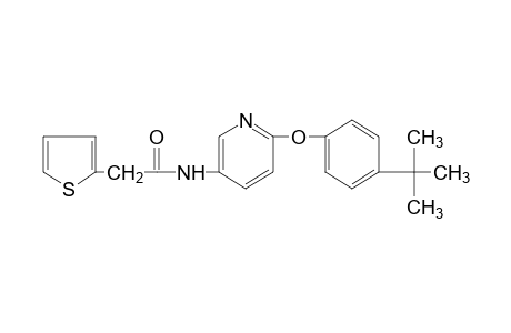 N-[6-(p-tert-butylphenoxy)-3-pyridyl]-2-thiopheneacetamide