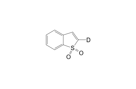 .alpha.-Deuterobenzothiophensulphone