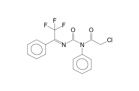 N-(ALPHA-TRIFLUOROMETHYLBENZYLIDENE)-N'-PHENYL-N'-CHLOROACETYLUREA