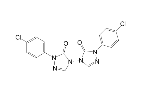 2,2'-Bis(4-chlorophenyl)-2H,2'H-[4,4']bi[[1,2,4]-triazolyl]-3,3'-dione