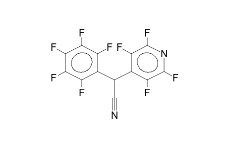 ALPHA-PENTAFLUOROPHENYL-ALPHA-(TETRAFLUOROPYRID-4-YL)ACETONITRILE