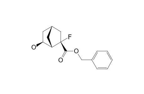 (1S,2S,4R,6S)-2-fluoro-6-hydroxy-norbornane-2-carboxylic acid benzyl ester