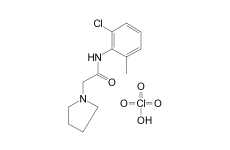 6'-chloro-1-pyrrolidineaceto-o-toluidide, monoperchlorate