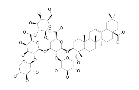 3-O-BETA-[XYLOPYRANOSYL-(1->2)-GALACTOPYRANOSYL-(1->3)-[XYLOPYRANOSYL-(1->2)]-[GALACTOPYRANOSYL-(1->4)]-GLUCURONOPYRANOSYL]-GYPSOGENIN