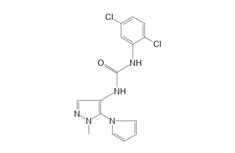 1-(2,5-dichlorophenyl)-3-[1-methyl-5-(pyrrol-1-yl)pyrazol-4-yl]urea