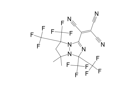 <6,6-DIMETHYL-4,4,8,8-TETRAKIS-(TRIFLUOROMETHYL)-1,3,5-TRIAZABICYCLO-[3.3.0]-OCT-2-EN-2-YL>-ETHYLENETRICARBONITRILE