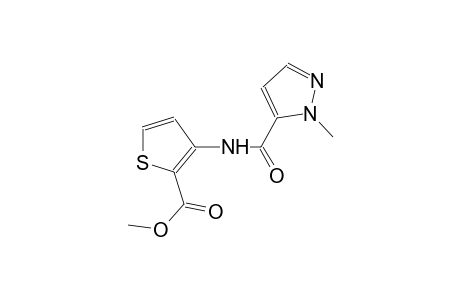 methyl 3-{[(1-methyl-1H-pyrazol-5-yl)carbonyl]amino}-2-thiophenecarboxylate