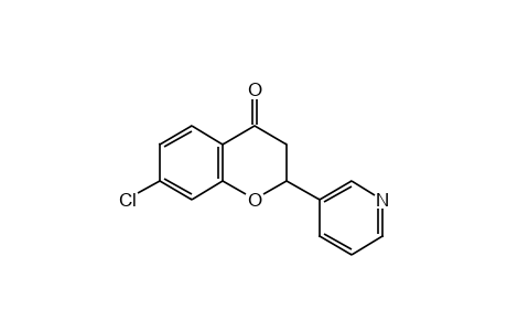 7-chloro-2-(3-pyridyl)-4-chromanone