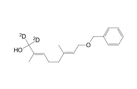 2,6-Octadien-1,1-D2-1-ol, 2,6-dimethyl-8-(phenylmethoxy)-, (E,E)-