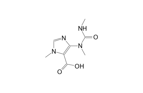 5-(1,3-Dimethyl-ureido)-3-methyl-3H-imidazole-4-carboxylic acid