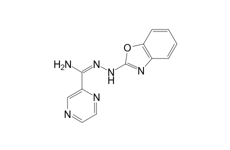 2-Pyrazine-[N(1)-(2'-benzoxazolyl)amino] - hydrazone