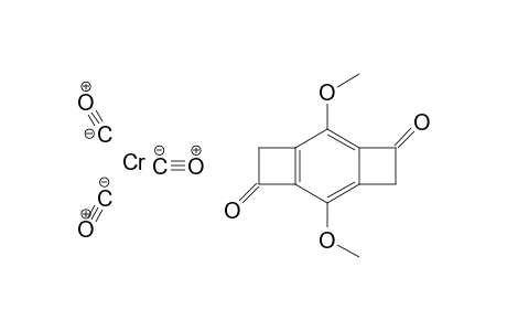 Tricarbonyl{2,7-dimethoxytricyclo[6.2.0.0(3,6)]deca-1(8),2,6-triene-4,9-dione}chromium(0)