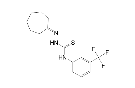 CYCLOHEPTANONE, 3-THIO-4-(alpha,alpha,alpha-TRIFLUORO-m-TOLYL)SEMICARBAZONE