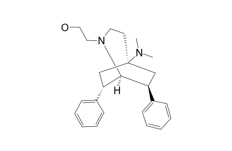 (7RS,8RS)-(+/-)-2-(5-DIMETHYLAMINO-7,8-DIPHENYL-2-AZABICYCLO-[3.2.2]-NON-2-YL)-ETHANOL