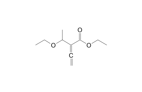 Ethyl 2-(1-ethoxyethyl)-2,3-butadienoate