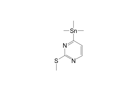 2-METHANESULFANYL-4-TRIMETHYLSTANNYLPYRIMIDINE