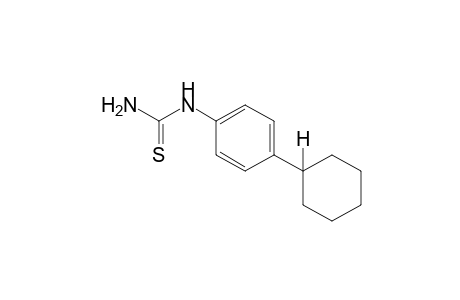 1-(p-cyclohexylphenyl)-2-thiourea