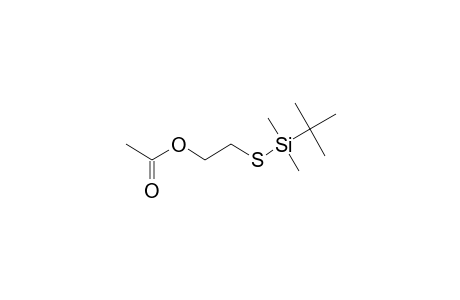 2-(TERT.-BUTYLDIMETHYLSILYL-THIO)-ETHYL-ACETATE