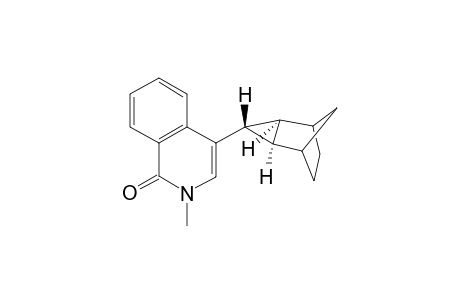 3-(N-Methyl-1-oxoisoquinolin-4-yl)-(3R,6R)-tricyclo[3,2,1,0(2,4)]octane