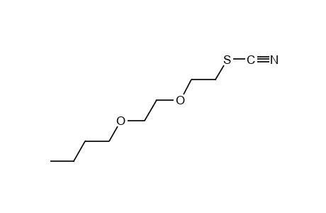 Thiocyanic acid, 2-(2-butoxyethoxy)ethyl ester