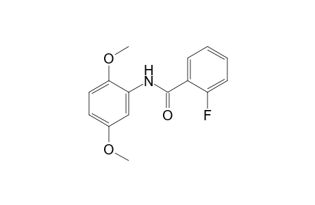 2',5'-dimethoxy-2-fluorobenzanilide