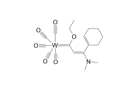 (3E)-4-(Cyclohex-1-enyl)-4-(dimethylamino)-2-ethoxy-1-pentacarbonyltungsta-1,3-butadiene