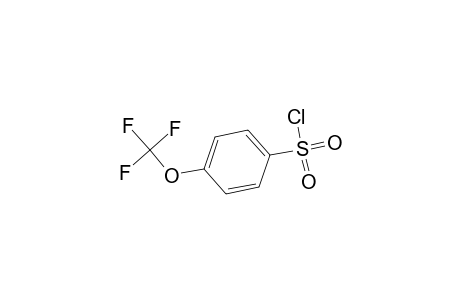 4-(Trifluoromethoxy)benzenesulfonyl chloride