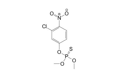 Phosphorothioic acid, O-(3-chloro-4-nitrophenyl) O,O-dimethyl ester