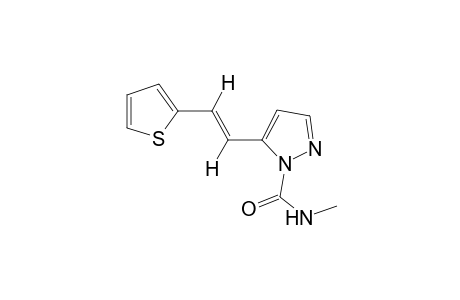 N-methyl-5-[trans-2-(2-thienyl)vinyl]pyrazole-1-carboxamide