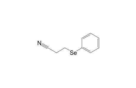 3-(Phenylseleno)propanenitrile