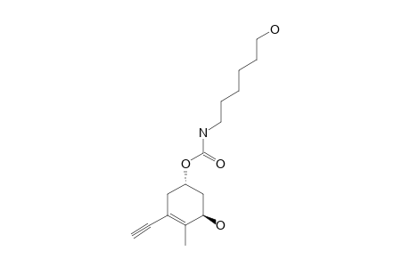 (3S,5R)-1-ETHYNYL-3-HYDROXY-5-([N-(6-HYDROXYHEXYL)-CARBAMOYL]-OXY)-2-METHYL-1-CYCLOHEXENE