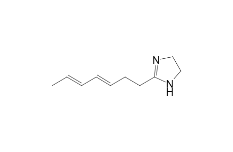 2-(Hept-3,5-dienyl)-2-imidazoline