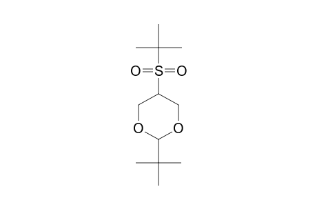 TRANS-5-TERT.-BUTYLSULFONYL-2-TERT.-BUTYL-1,3-DIOXANE