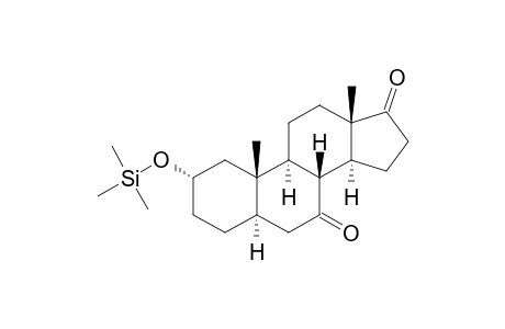 5.ALPHA.-ANDROSTAN-2.ALPHA.-OL-7,17-DIONE-TRIMETHYLSILYL ETHER