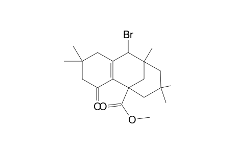 8-BROMO-1-METHOXYCARBONYL-DIISOPHOR-2(7)-EN-3-ONE