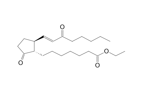 11-DEOXY-15-KETOPROSTAGLANDIN PGE1, ETHYL ESTER