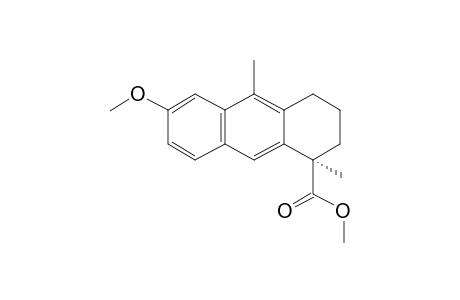 METHYL-6-METHOXY-1,10-DIMETHYL-1,2,3,4-TETRAHYDROANTHRACENE-1-CARBOXYLATE