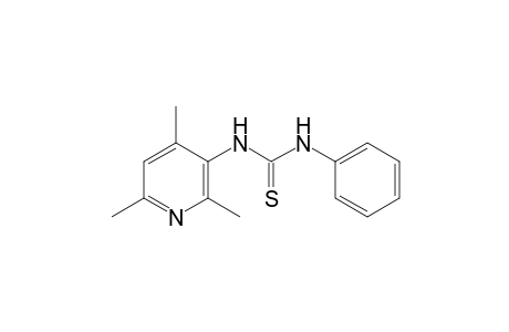 1-phenyl-2-thio-3-(2,4,6-trimethyl-3-pyridyl)urea