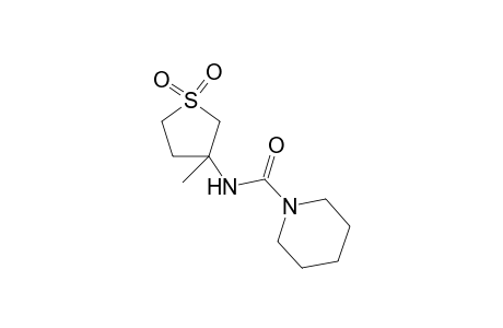 N-(3-methyl-1,1-dioxidotetrahydro-3-thienyl)-1-piperidinecarboxamide