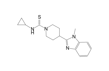 1-piperidinecarbothioamide, N-cyclopropyl-4-(1-methyl-1H-benzimidazol-2-yl)-