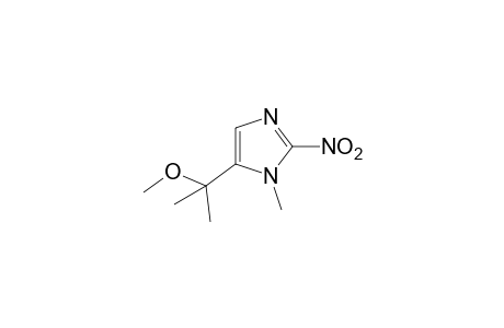 5-(1-methoxy-1-methylene)-1-methyl-2-nitroimidazole