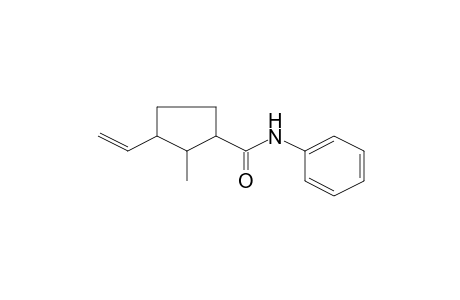 2-Methyl-N-phenyl-3-vinylcyclopentanecarboxamide