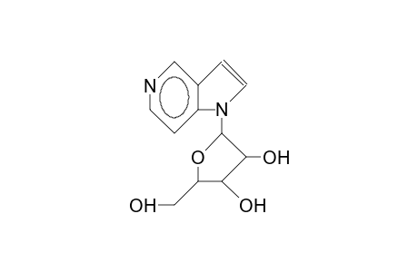 1-(B-D-Arabinofuranosyl)-1H-pyrrolo(3,2-C)pyridine