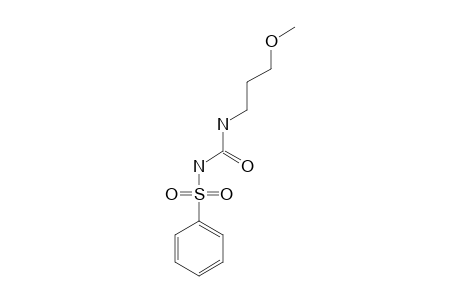 1-(3-METHOXYPROPYL)-3-(PHENYLSULFONYL)UREA