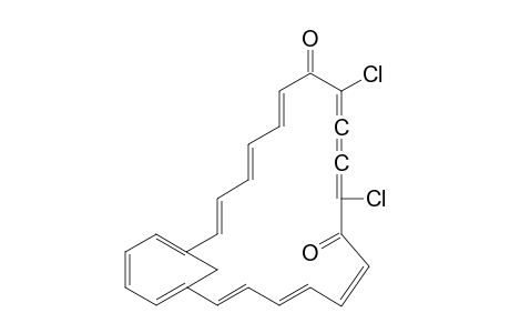 DICHLORODIDEHYDROMETHANO-[24]-ANNULENEDIONE