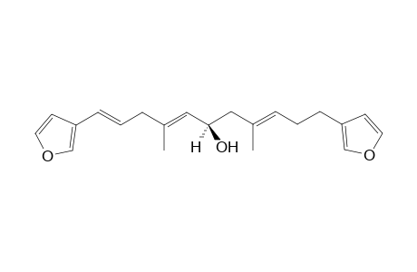 (+)-TETRADEHYDROFUROSPONGIN-1