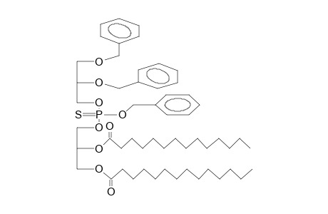 (1,2-O,O-DIMIRISTOYLGLYCERO-3)(1,2-O,O-DIBENZYLGLYCERO-3)BENZYLTHIONOPHOSPHATE