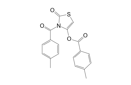 2-Oxo-3-(p-toluoyl)-4-thiazolyl p-toluate