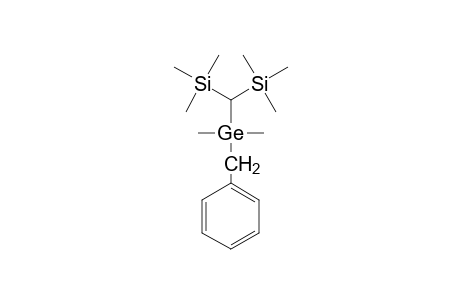 BENZYLDIMETHYLGERMYL-BIS-(TRIMETHYLSILYL)-METHANE